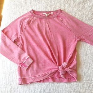Plain pink sweatshirt from H&M